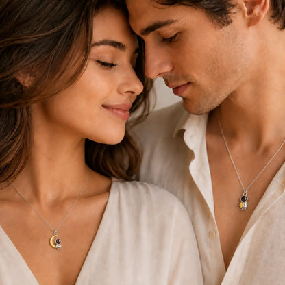 2 Collares Astronauta con Foto Personalizada